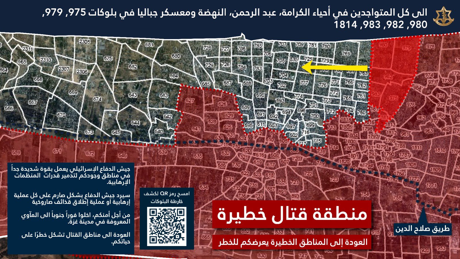 IDF forced displacement map
